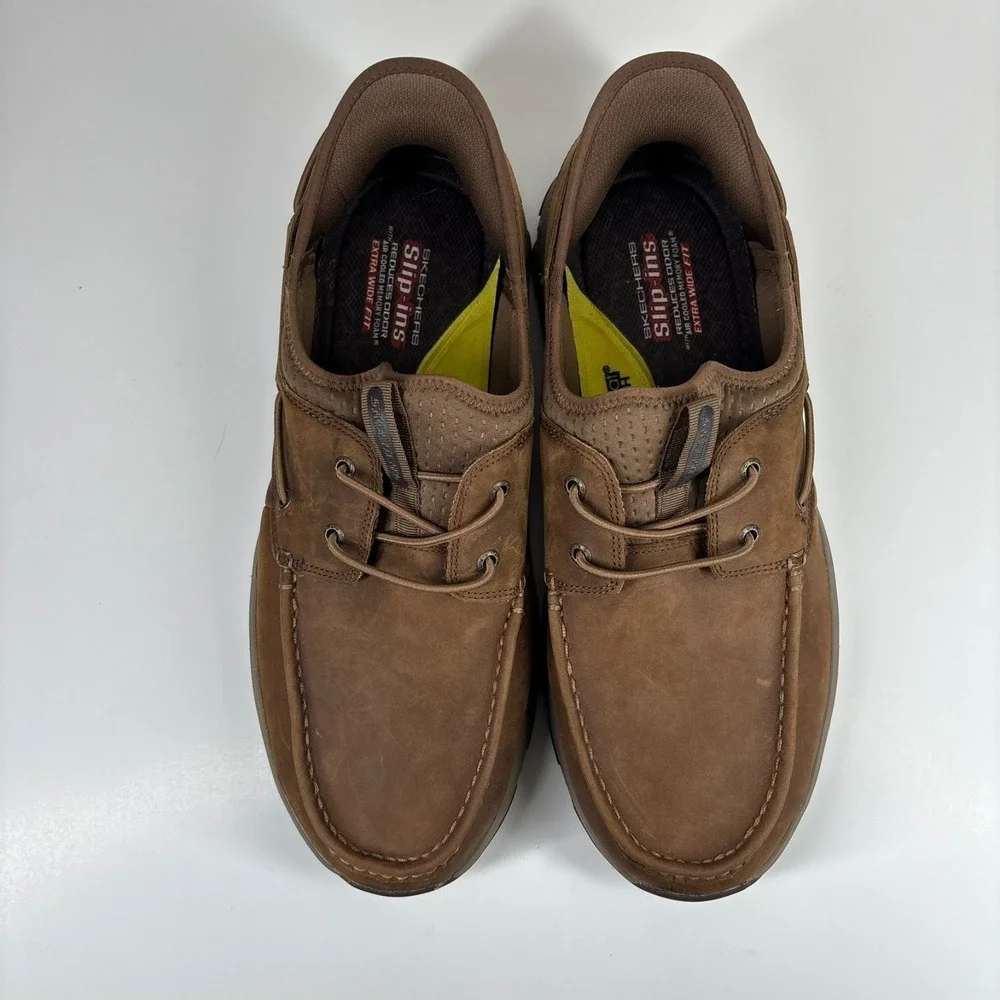 Skechers Brown Men's Boat Shoes